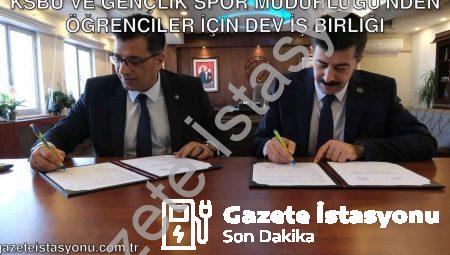 KSBÜ ve Gençlik Spor Müdürlüğü’nden Öğrenciler İçin Dev İş Birliği