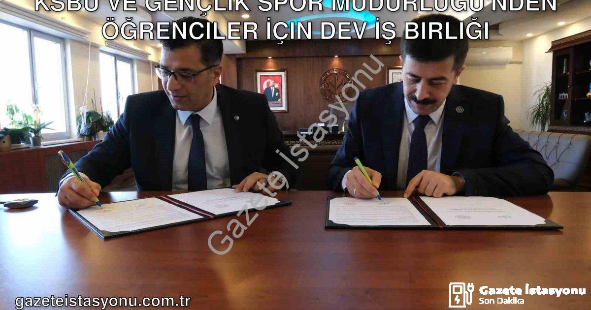 "KSBÜ ve Gençlik Spor Müdürlüğü'nden Öğrenciler İçin Dev İş Birliği" başlıklı haber için fotorealist