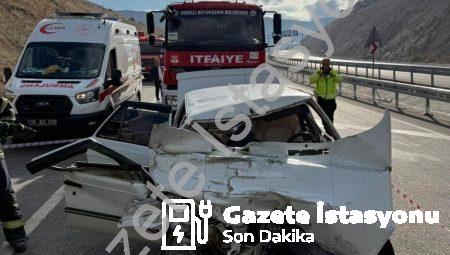 Denizli’de Feci Kaza: Kamyona Arkadan Çarpan Otomobilde Can Pazarı