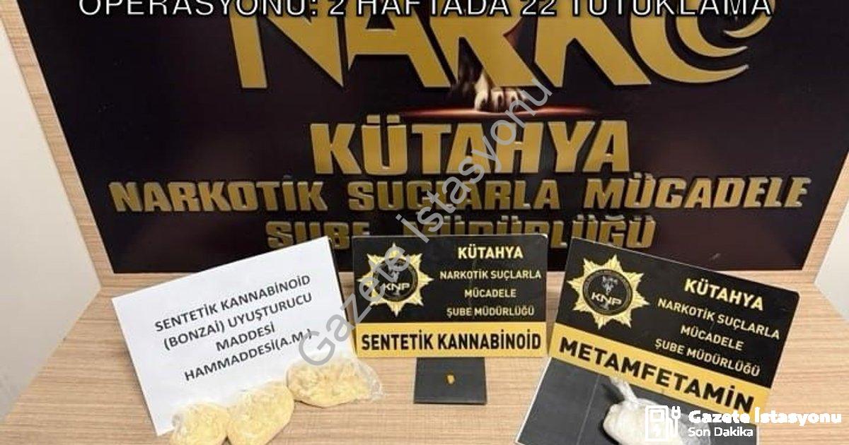 "Kütahya'da Emniyetten Dev Huzur Operasyonu: 2 Haftada 22 Tutuklama" başlıklı haber için fotorealist