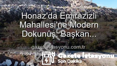 Honaz’da Emirazizli Mahallesi’ne Modern Dokunuş: Başkan Kepenek’ten Açıklama