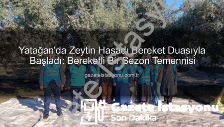 Yatağan’da Zeytin Hasadı Bereket Duasıyla Başladı: Bereketli Bir Sezon Temennisi
