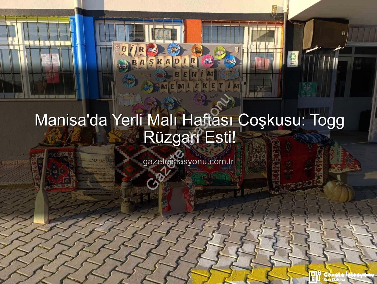 Yerli Malı Haftası Togg - Manisa'da Yerli Malı Haftası Coşkusu: Togg Rüzgarı Esti!